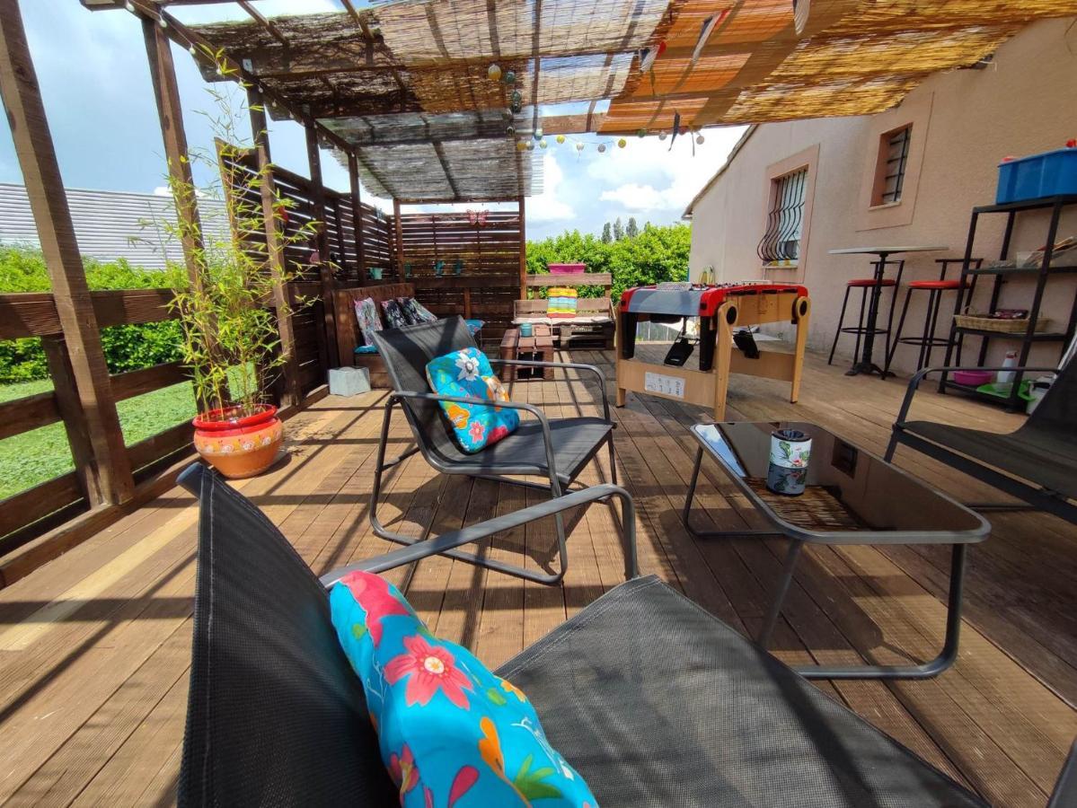 Le Cosy Occitan Villa Chaleureuse Independante Baignoire Terrasse Jardin Carcassonne Exterior foto