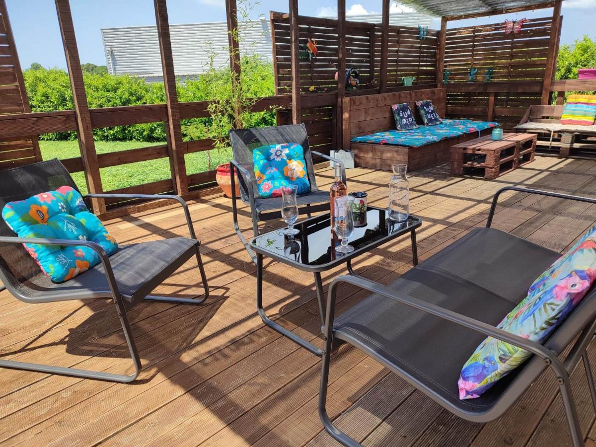 Le Cosy Occitan Villa Chaleureuse Independante Baignoire Terrasse Jardin Carcassonne Exterior foto